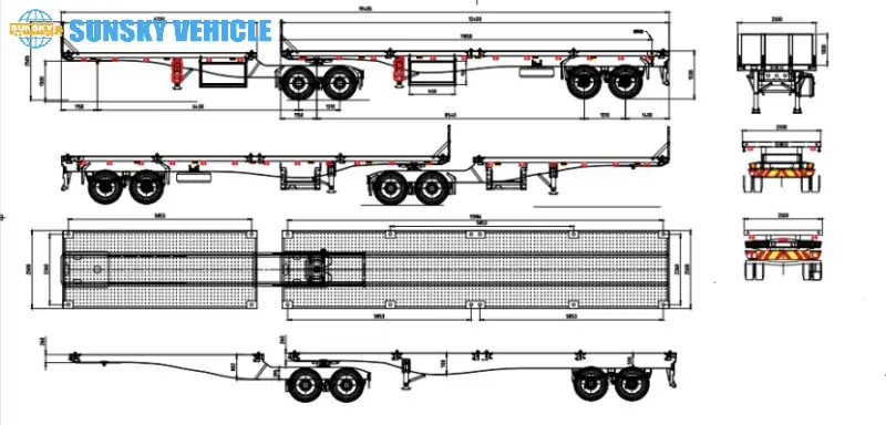 SUPERLINK-FLATBED-TRAILER draw