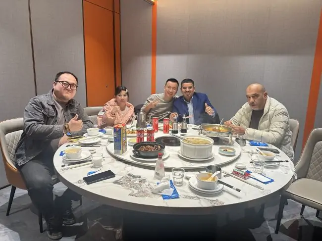 Algeria customer visit