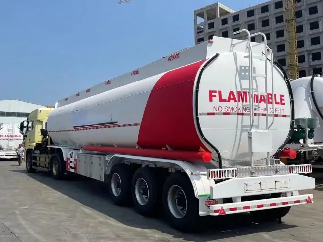 fuel tanker trailer in Congo