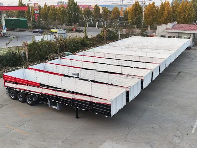 grain trailer in Zambia