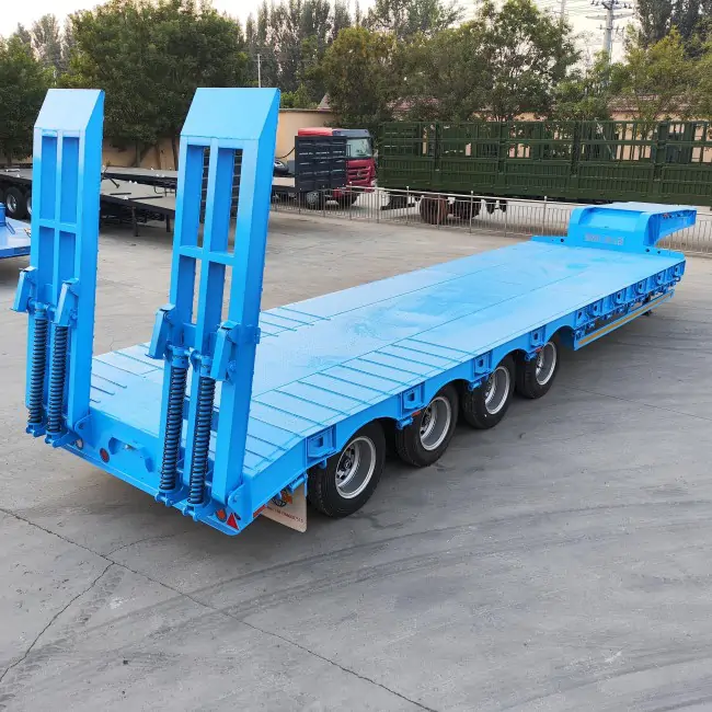 4-Axle-lowbed-trailer