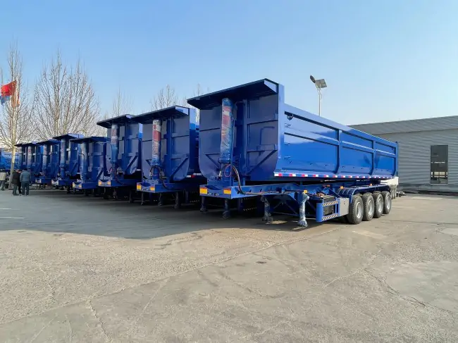 50CBM dump trailer