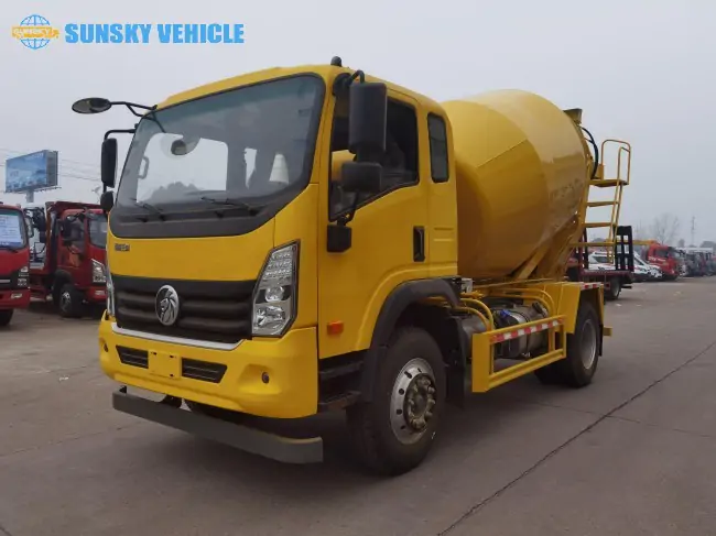 clean-system-of-HOWO-mixer-truck