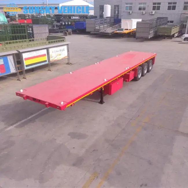 flat deck trailer