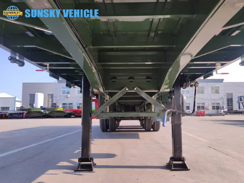 40FT Dropside Semi Trailer chassis