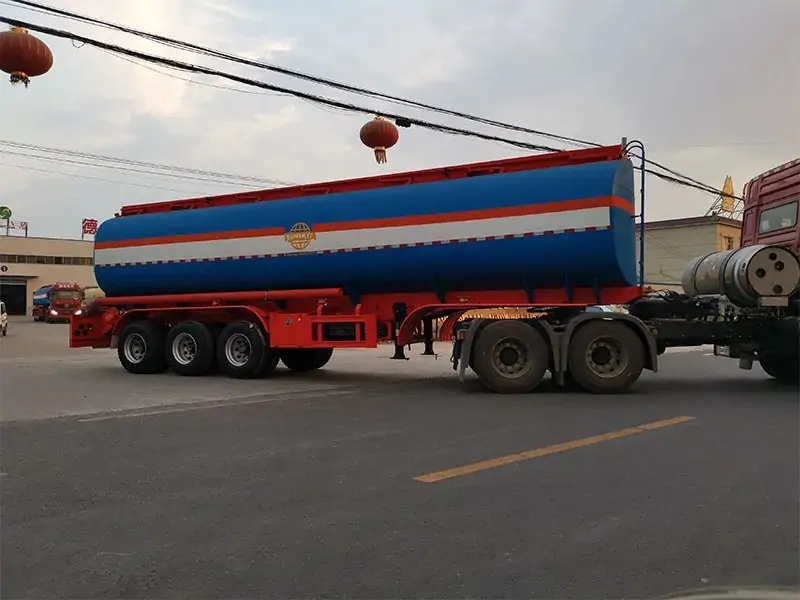 42000L 3 Axles Fuel Tanker Trailer