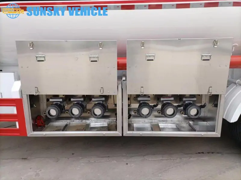 42000L Fuel Tank Trailer Discharge valve