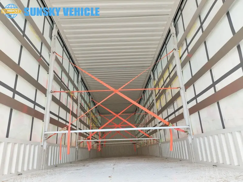 Curtain Side Trailer cargo box