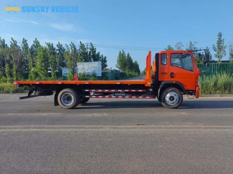 Flatbed truck