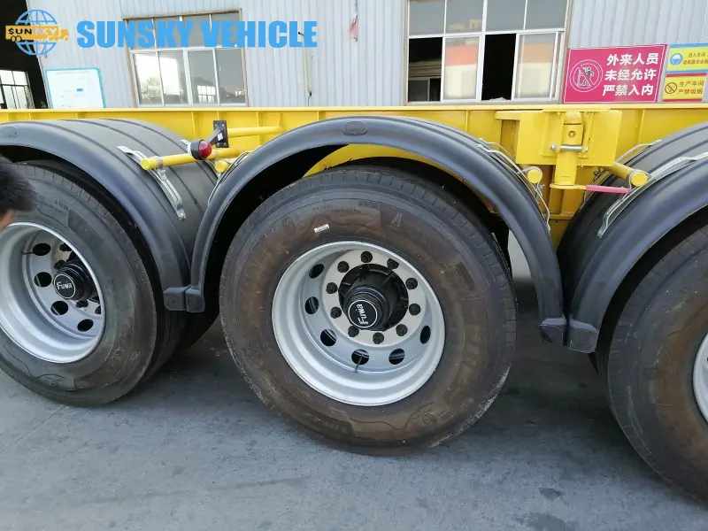 Gooseneck Container Trailer tire