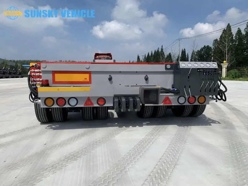 Modular Trailer tail structure