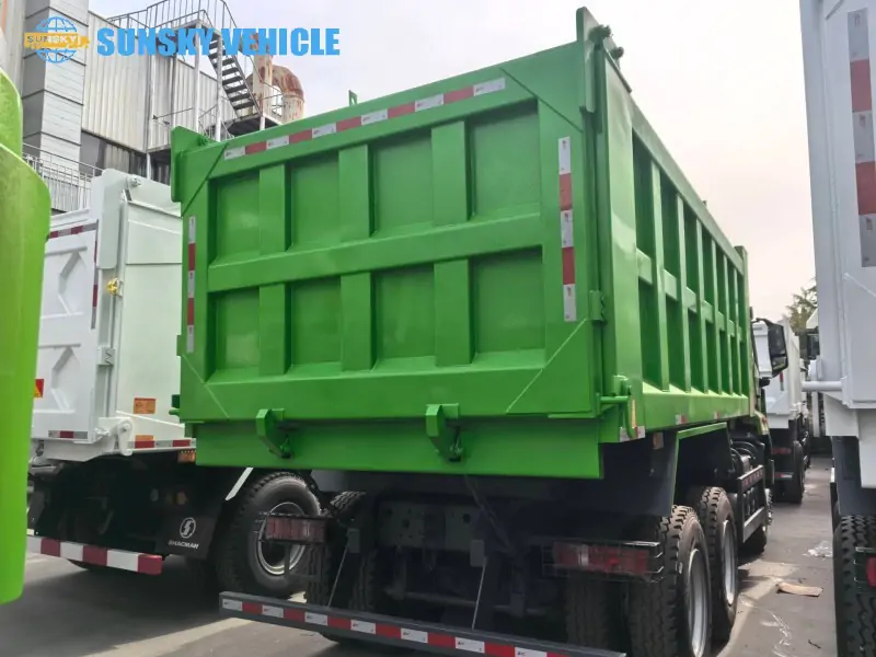 SINOTRUK HOWO NX 6x4 Dump Truck tail structure