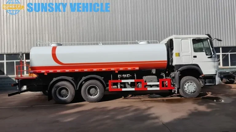 Water tank trucks