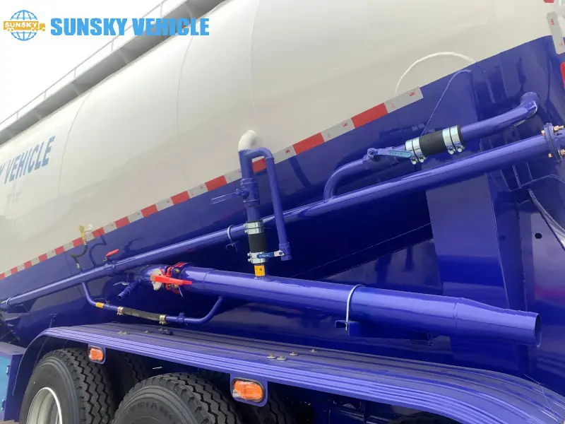 Bulk Cement Semi-trailer Discharge pipe