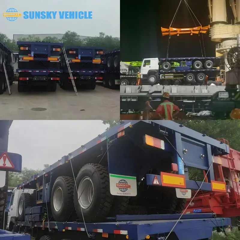 Used HOWO 6x4 Freight Truck shipment