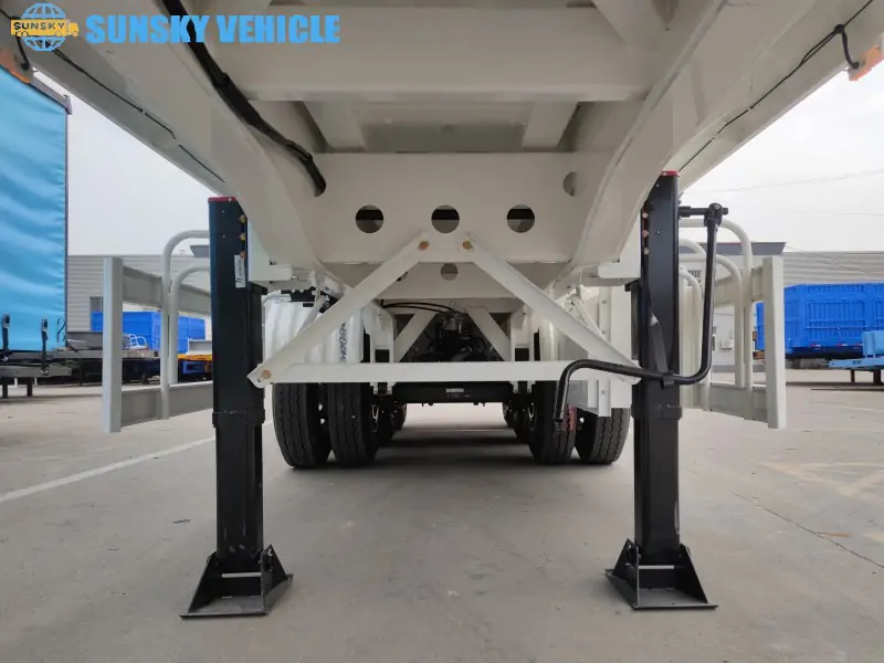 40CBM Dump Trailer chassis
