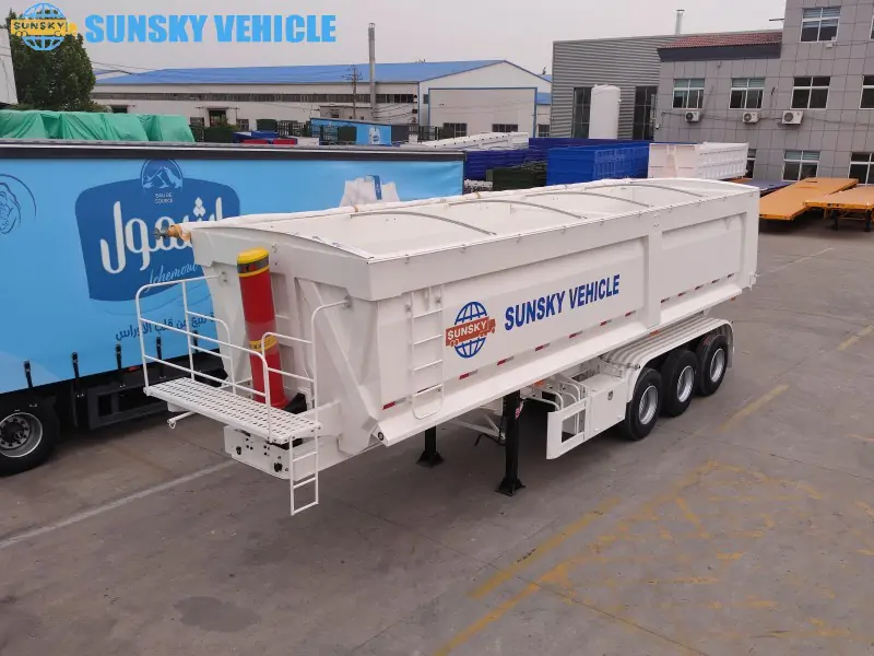 40CBM Dump Trailer complete trailer