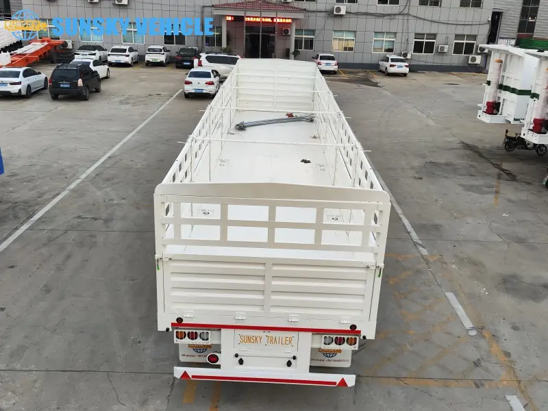 Fence Trailer tail structure