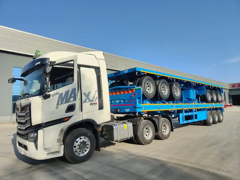 flatbed trailer to Tanzania