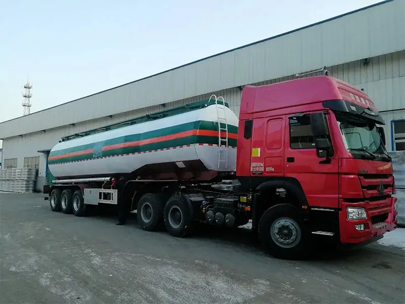 fuel tank trailer truck