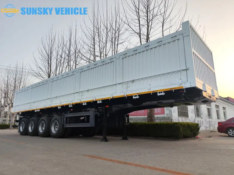 Side Dump Trailer chassis